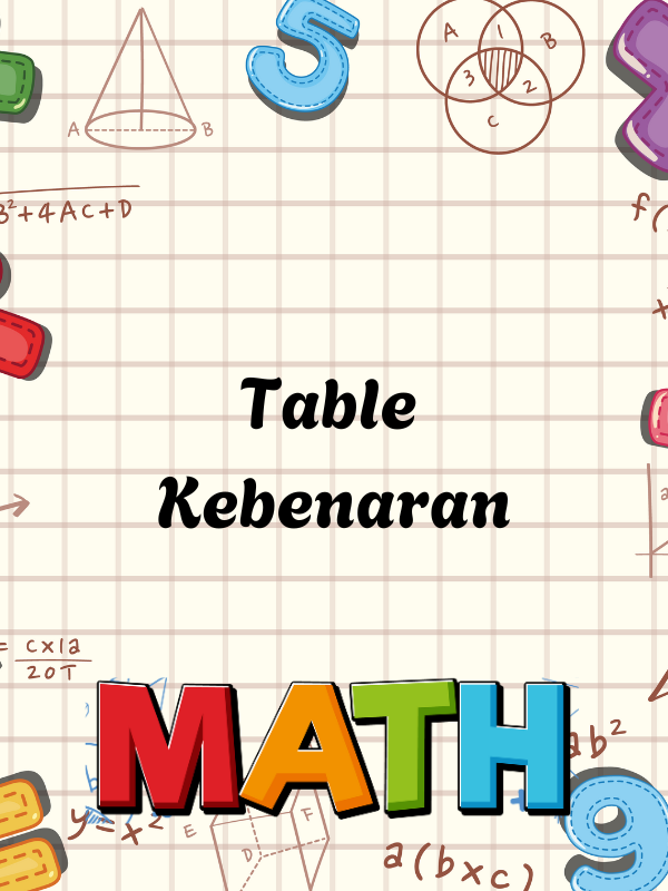 Poster Tabel Kebenaran